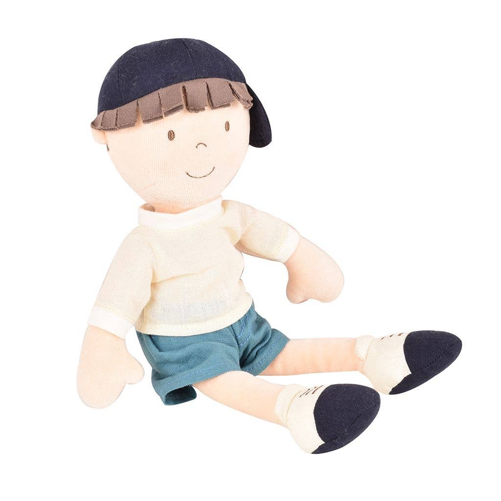 Jasper Boy Doll in Blue shorts