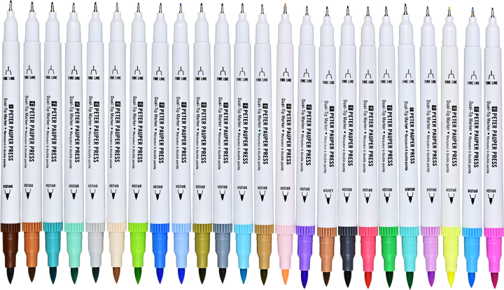 Studio Series Dual-Tip Pastel Markers (Set of 24)