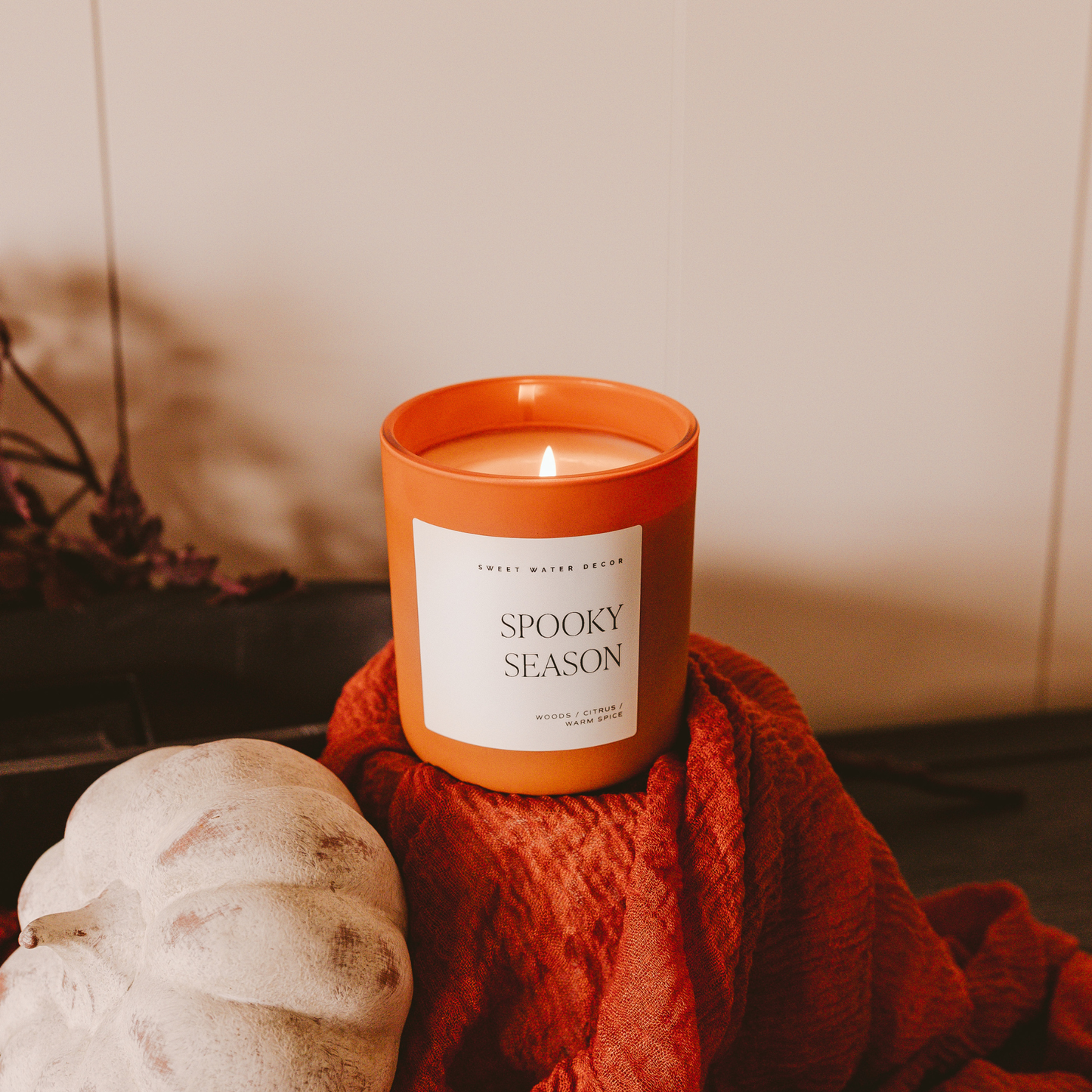 Spooky Season 15 oz Soy Candle - Fall Decor & Gifts