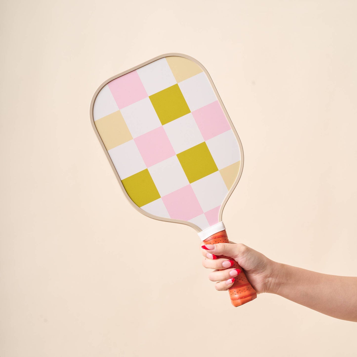 Pickleball Paddle-Check Green