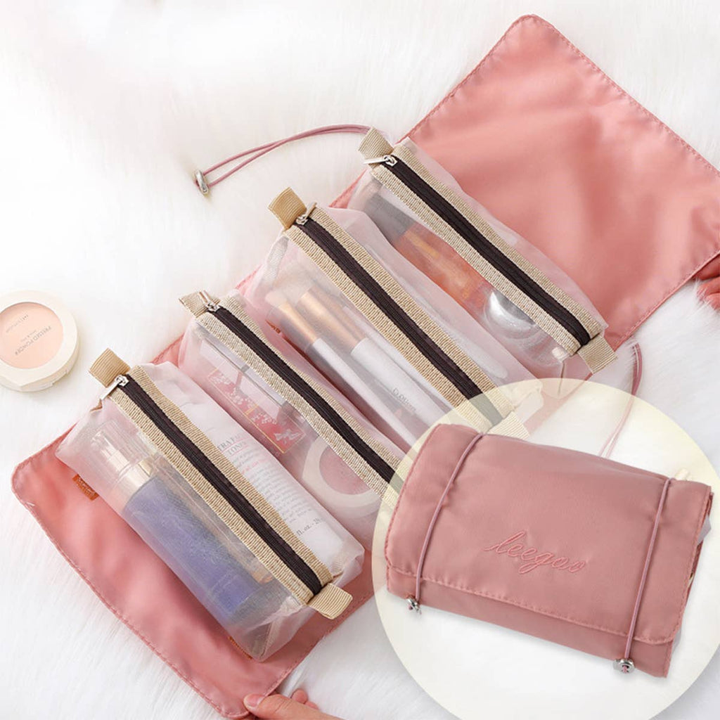 FOLDABLE PORTABLE MAKEUP ORGANIZER FOR TRAVEL