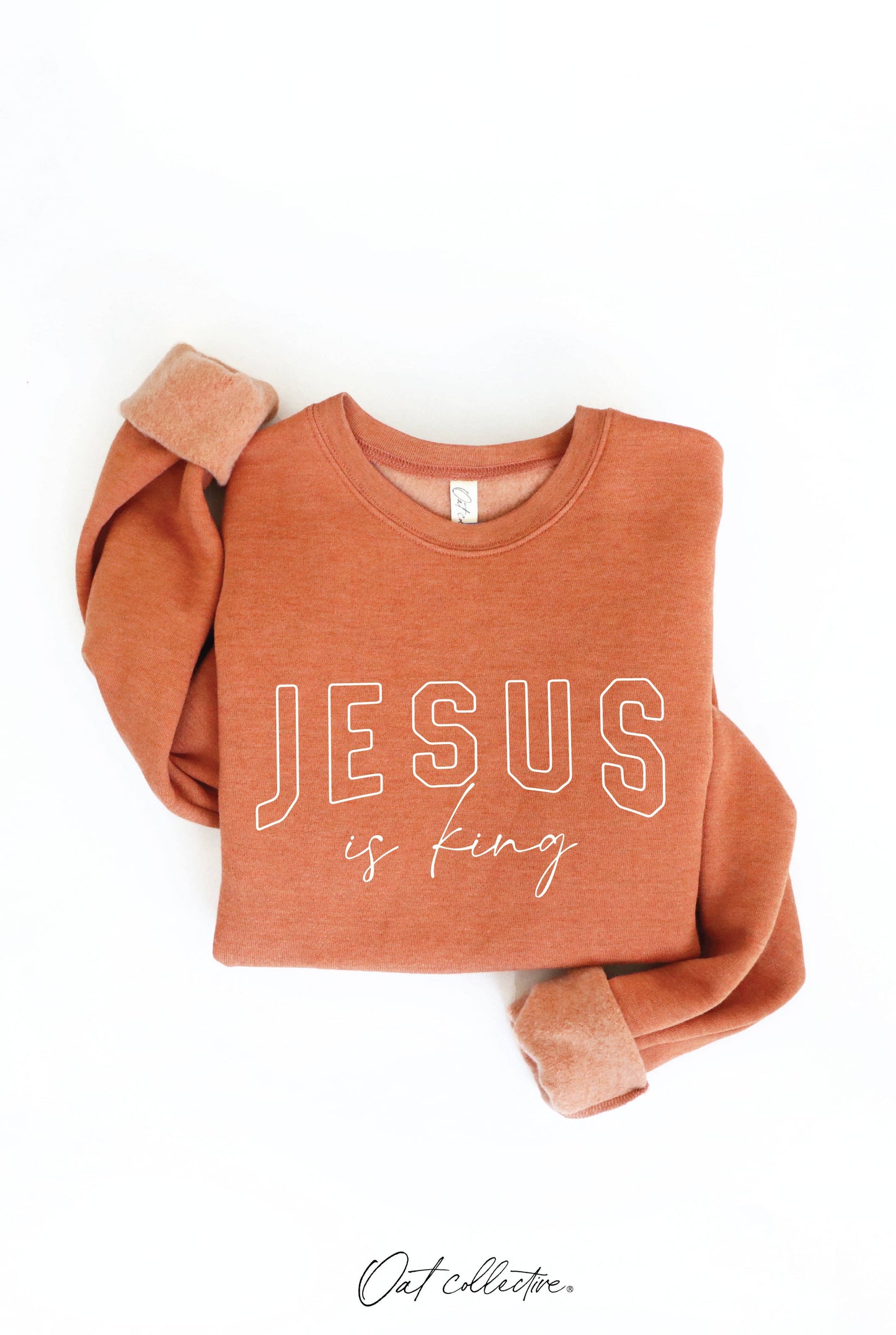 JESUS IS KING Graphic Sweatshirt