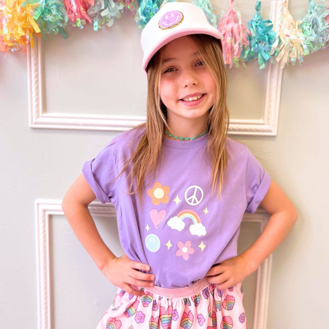 Smile Patch Trucker Hat - Kids Spring Hat