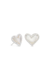 Ari Heart Stud Earrings