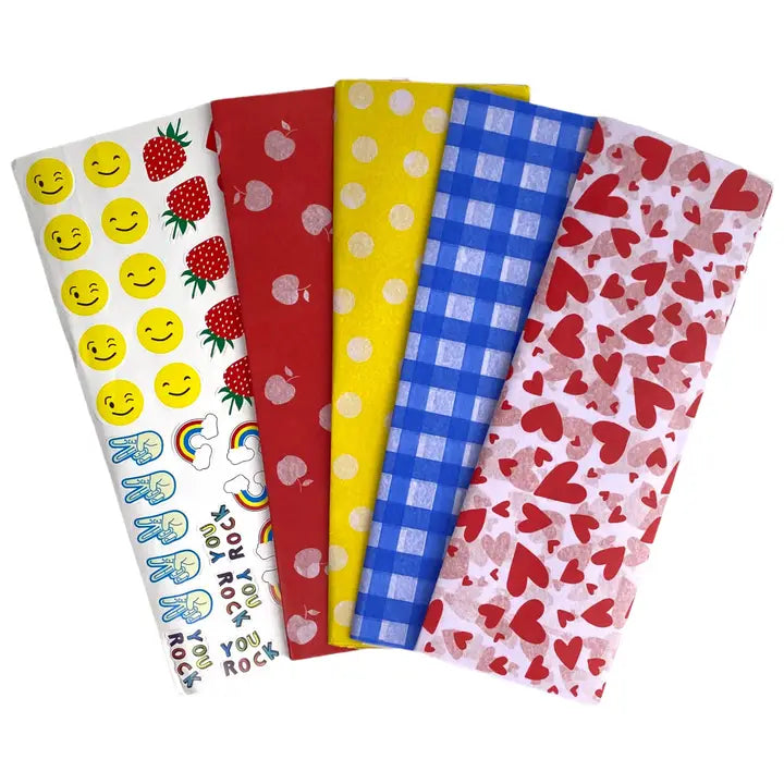 Yumbox Sandwich Paper Wrap - Set of 40 Sheets + Stick