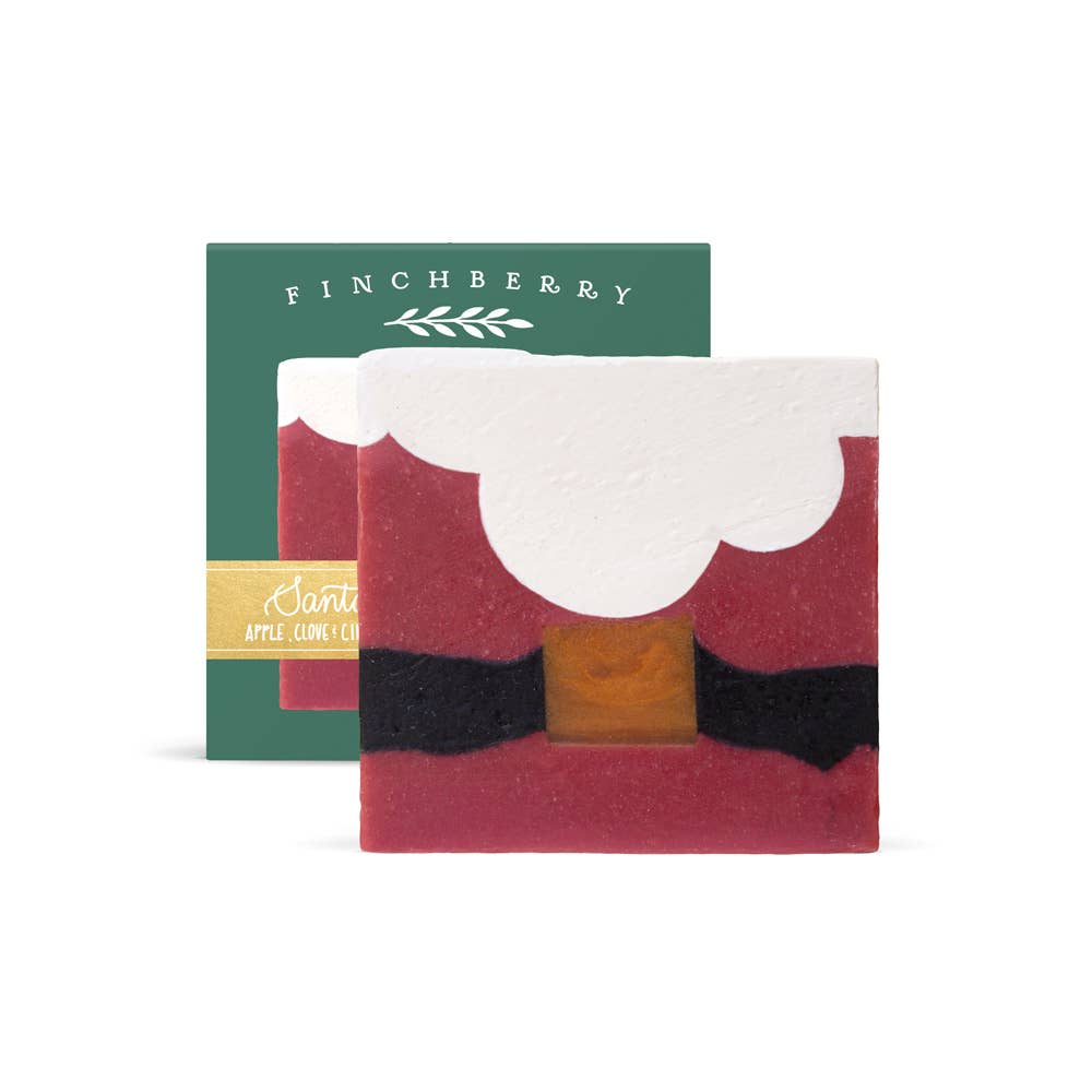Santa Soap (Boxed) - Christmas Holiday Stocking Stuffer