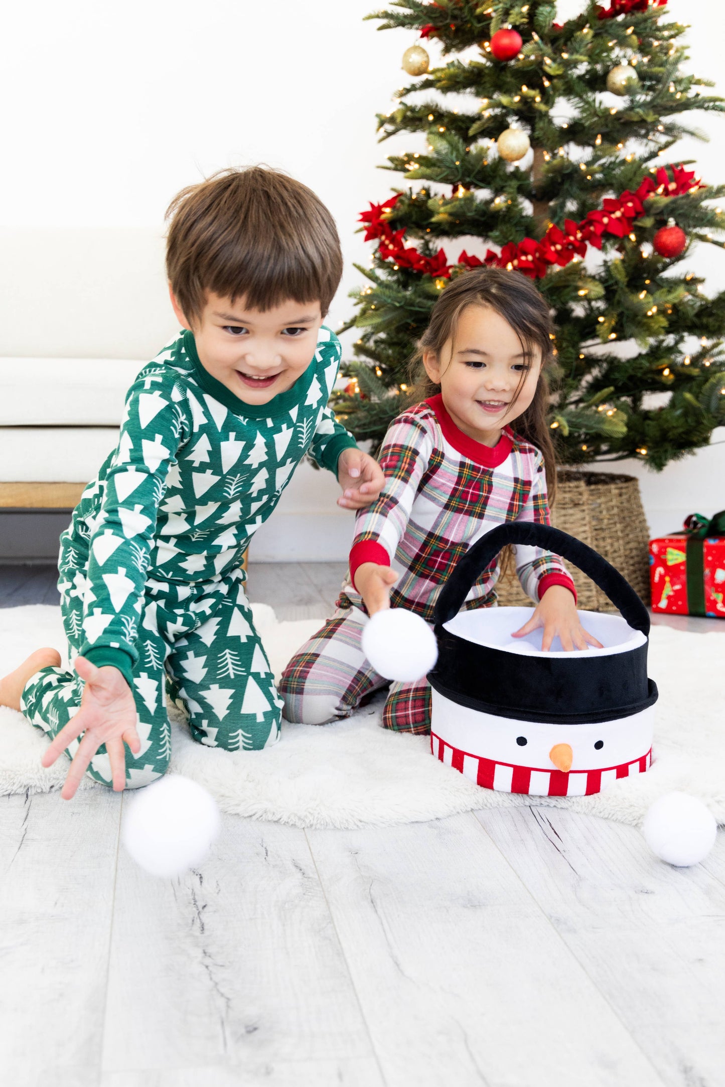 Indoor Snowball Fight Kit, Christmas Kids Games