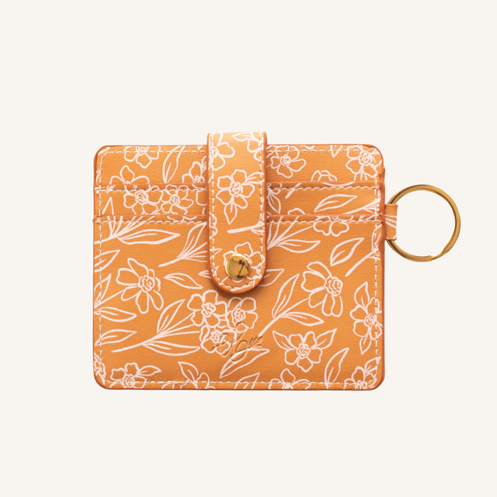 Terracotta Floral Wallet