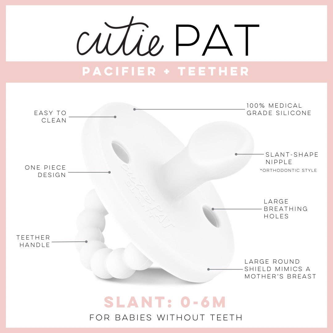 Cutie PAT Slant (Pacifier + Teether)