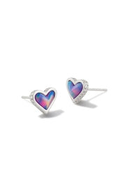 Ari Heart Stud Earrings