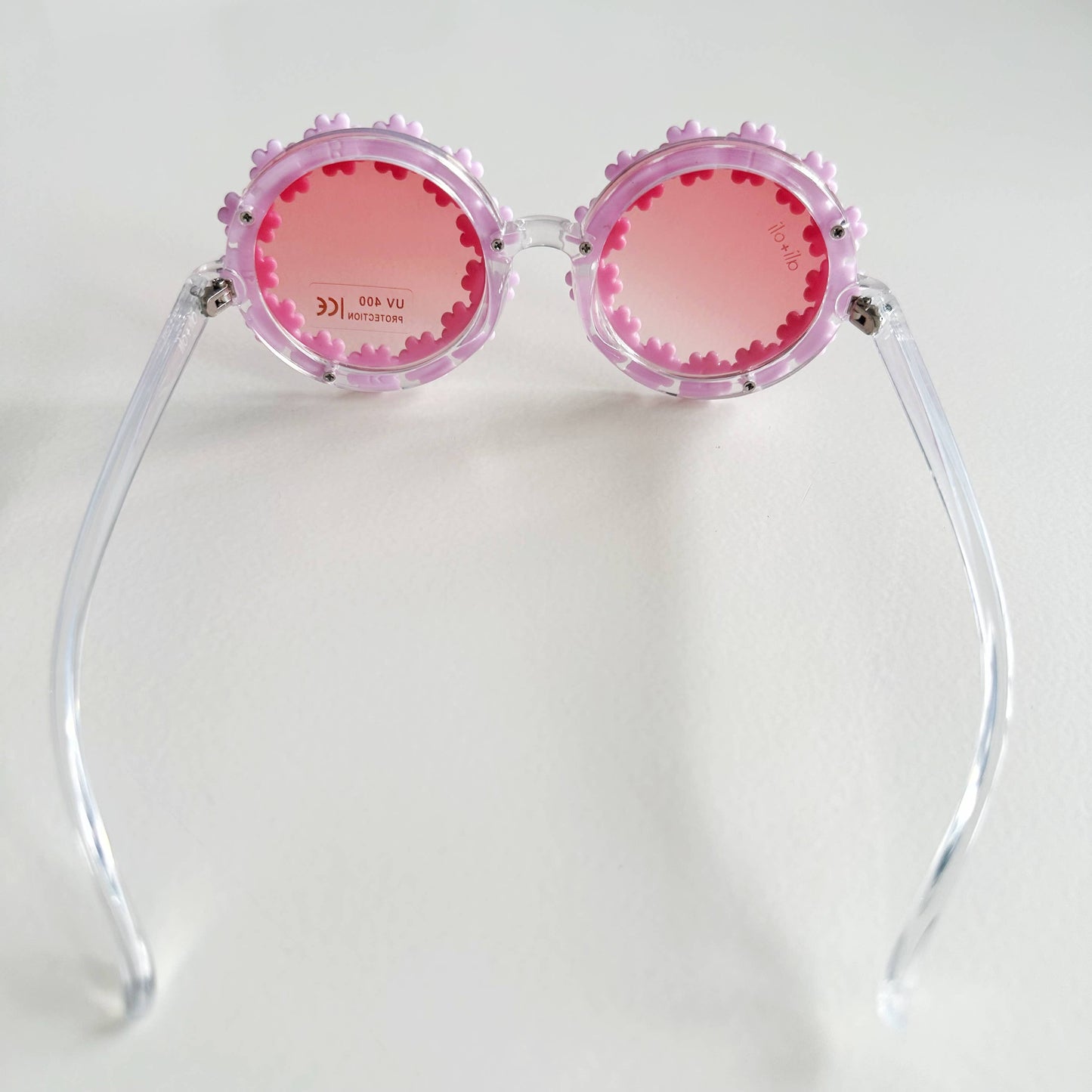 Sunglasses for Kids (Daisy Pink) Flower Frame