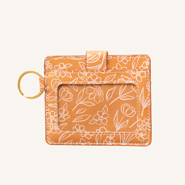 Terracotta Floral Wallet