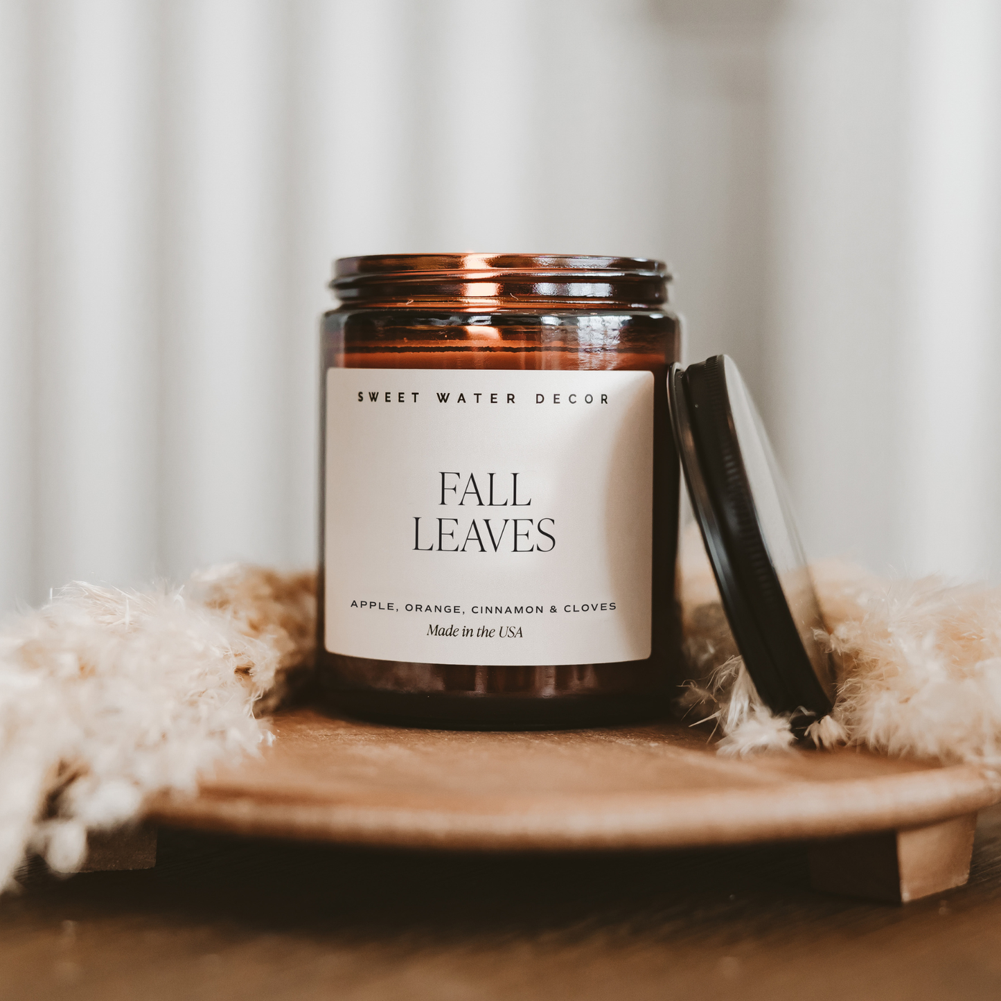 Fall Leaves 9 oz Soy Candle - Fall Decor & Gifts