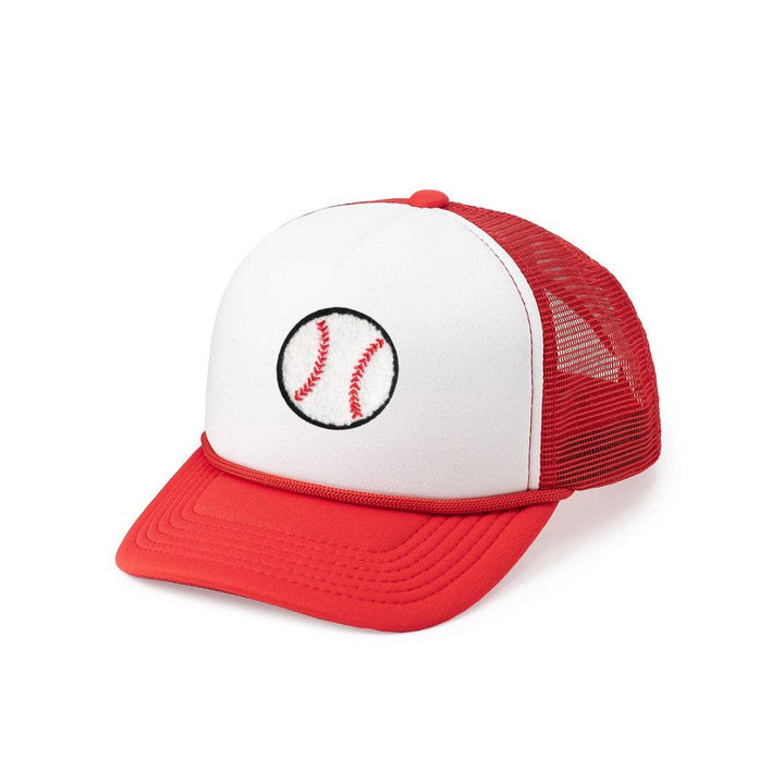 Baseball Patch Trucker Hat - Kids Spring Hat - Sports