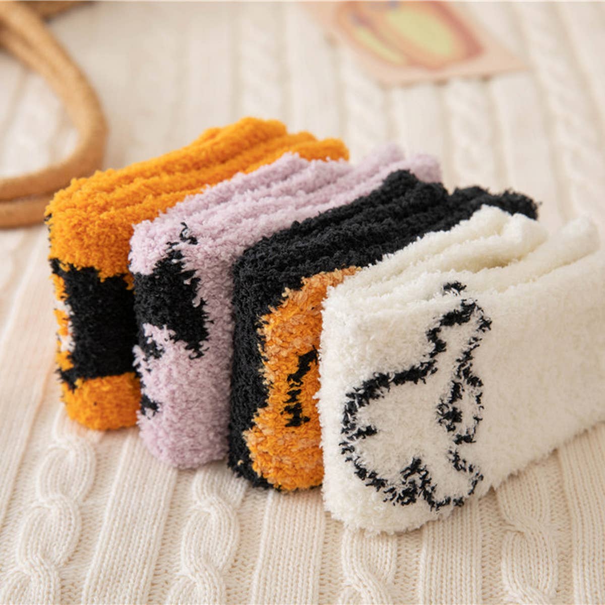 HALLOWEEN  FLEECE SOCKS