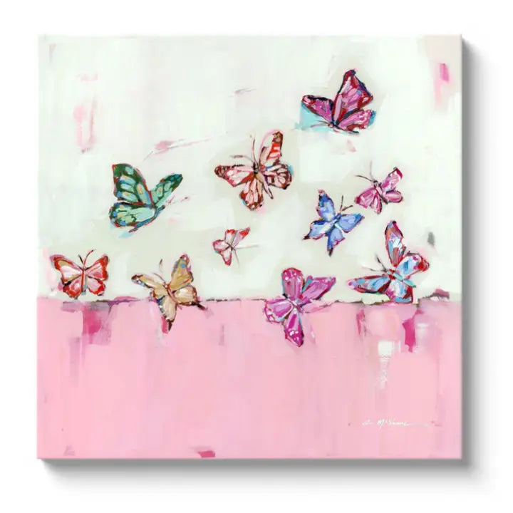 "Butterfly Wishes" Canvas