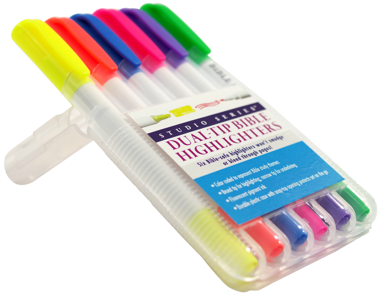 Bible Dual-Tip Highlighters (6-piece Set)