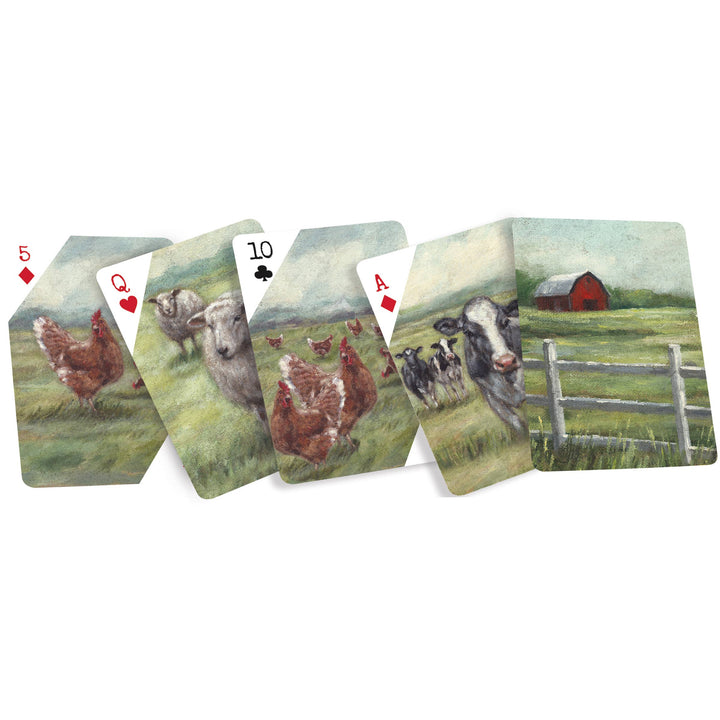 Farm Friends Playing Cards