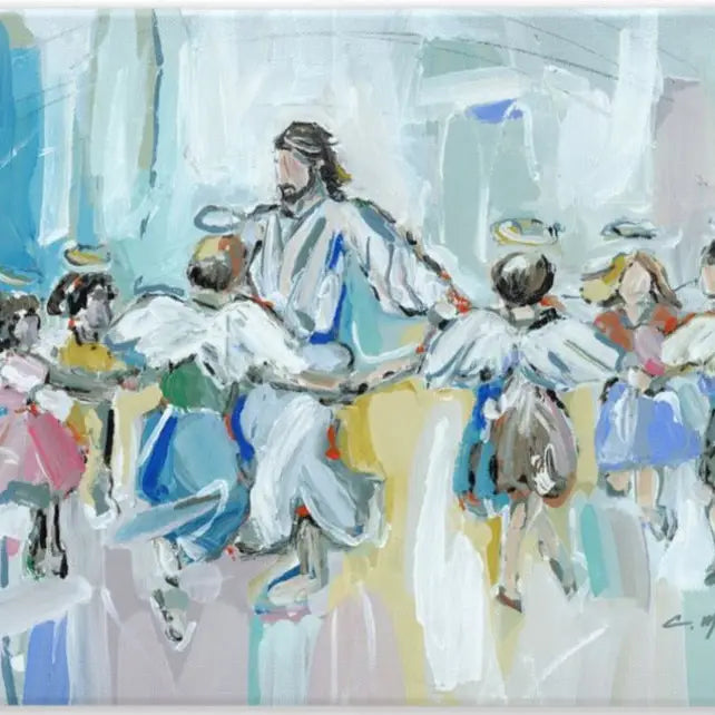 "Dancing with Jesus" Canvas