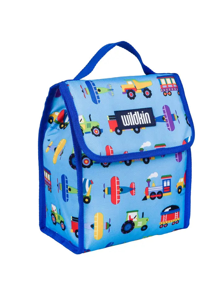 Trains Planes and Trucks Lunch Bag