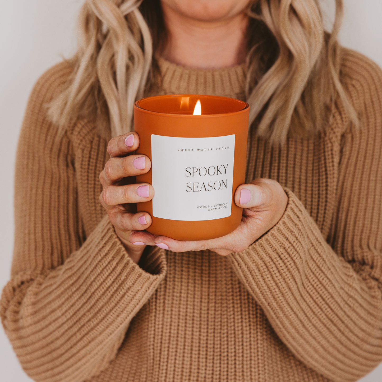 Spooky Season 15 oz Soy Candle - Fall Decor & Gifts