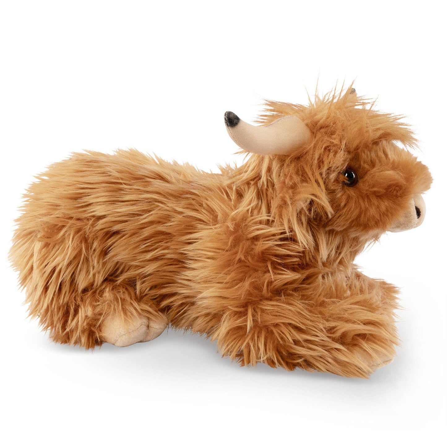 Living Nature Lying Highland Cow Plush