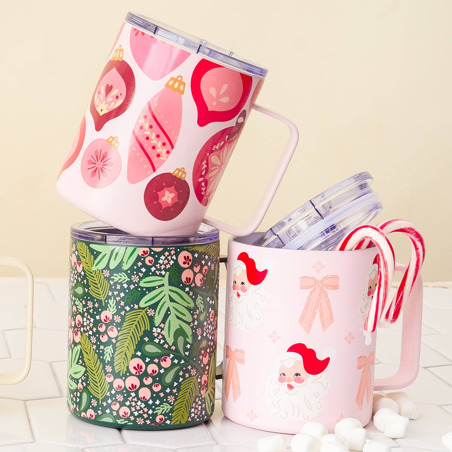 Holiday Insulated Mugs