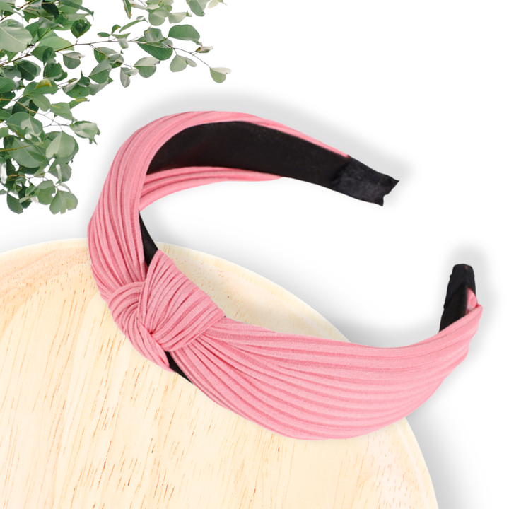 Soft Knit Headband - Light Pink