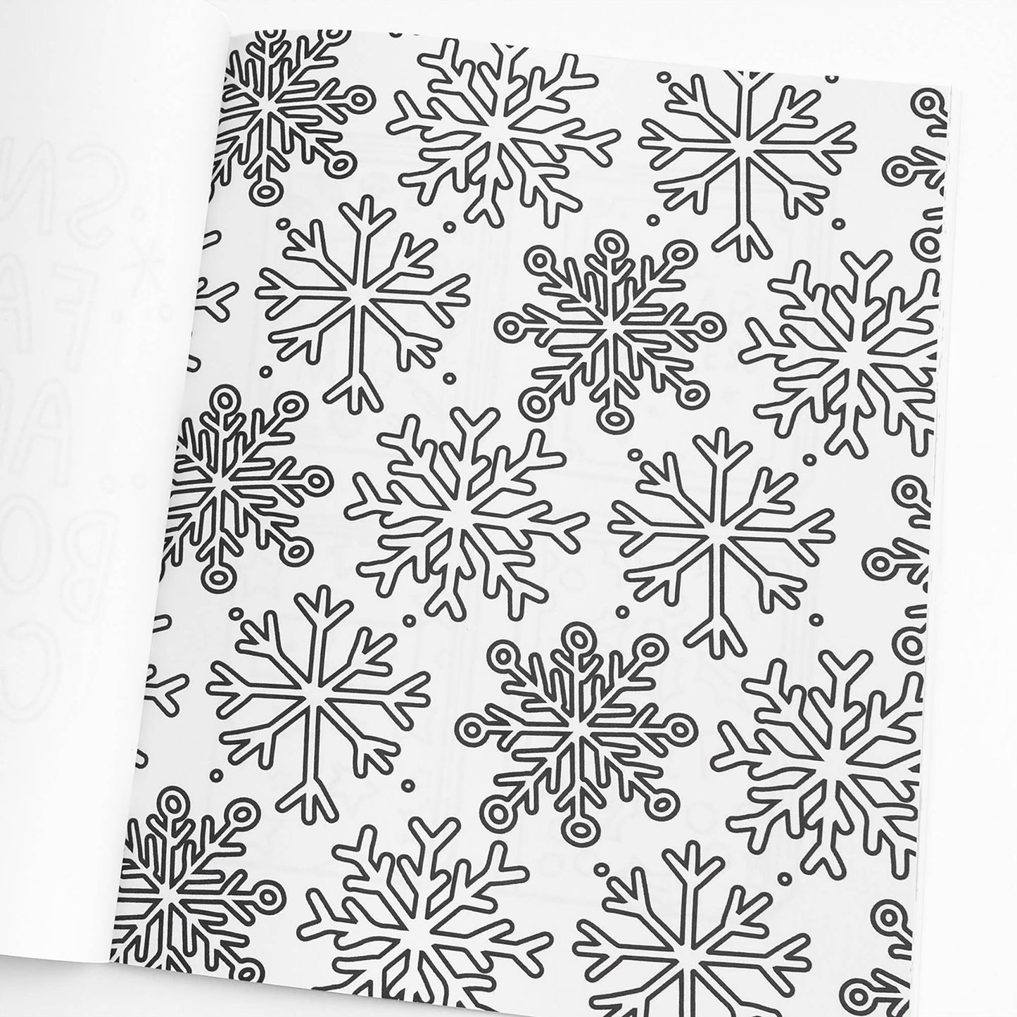 Merry Bookmas Holiday Coloring Book