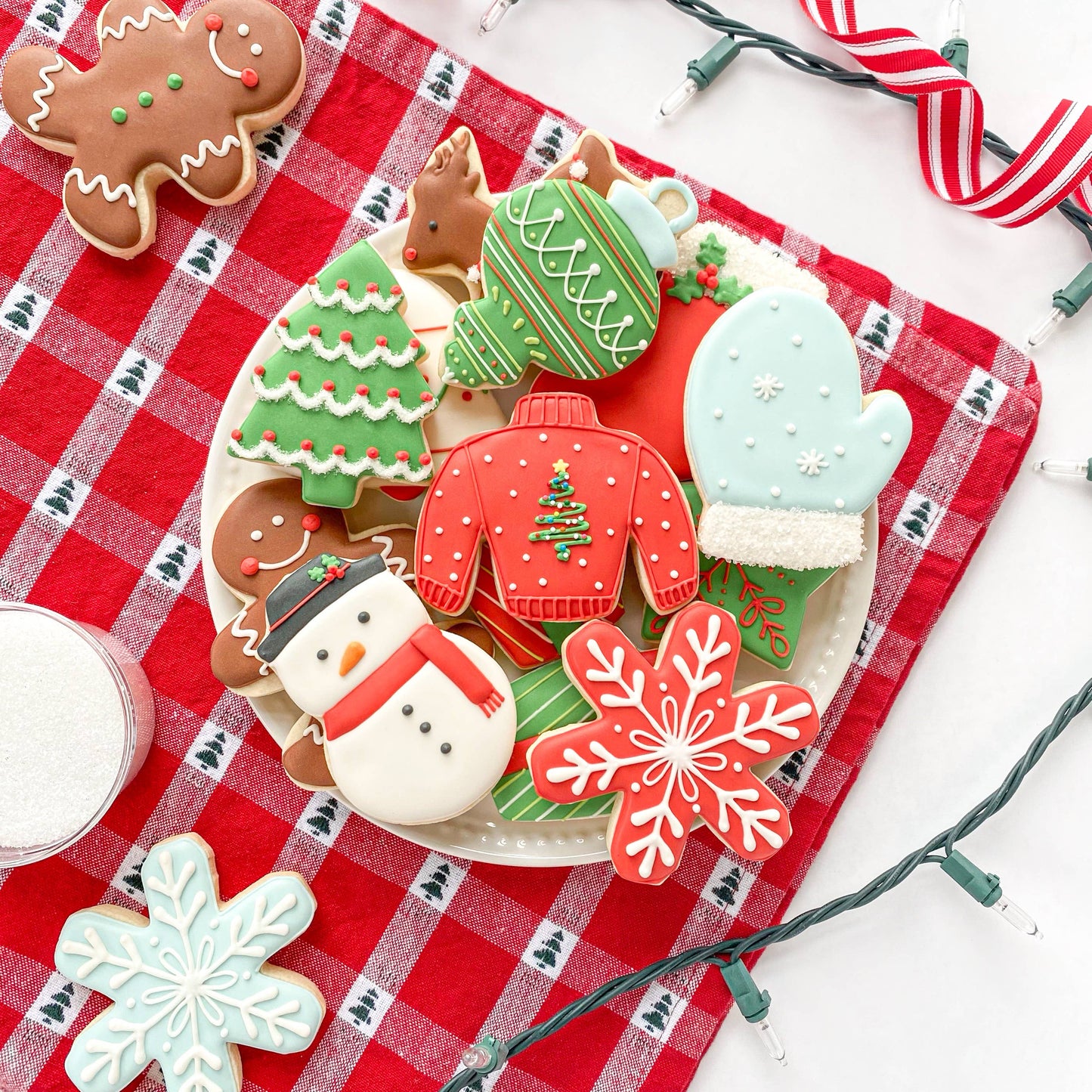 Winter Wonderland Deluxe Cookie Decorating Set