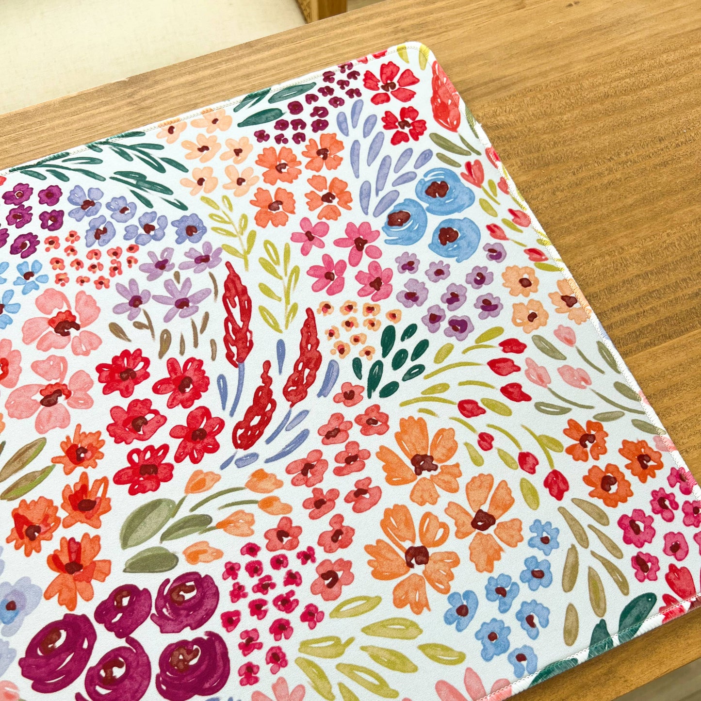 Countryside Blooms Desk Pad