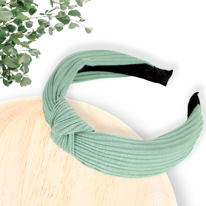 Soft Knit Headband - Mint