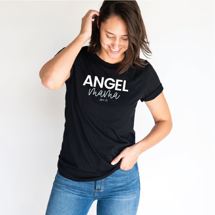 Angel Mama Adult Tee