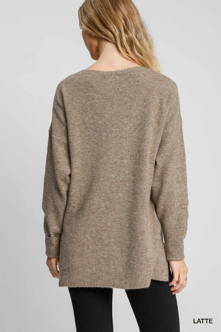 UMGEE Wool Blended Pullover Sweater