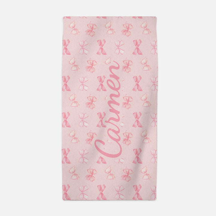 Carmen Personalized Beach Towel