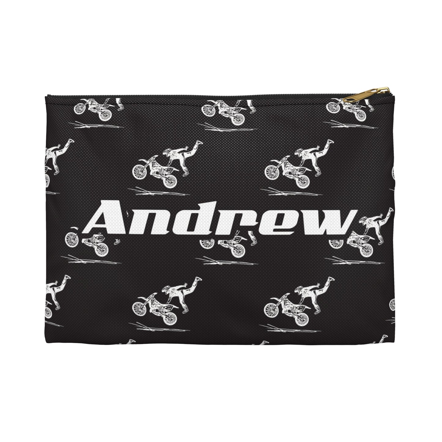 Dirt Bikes Personalized Pencil Pouch