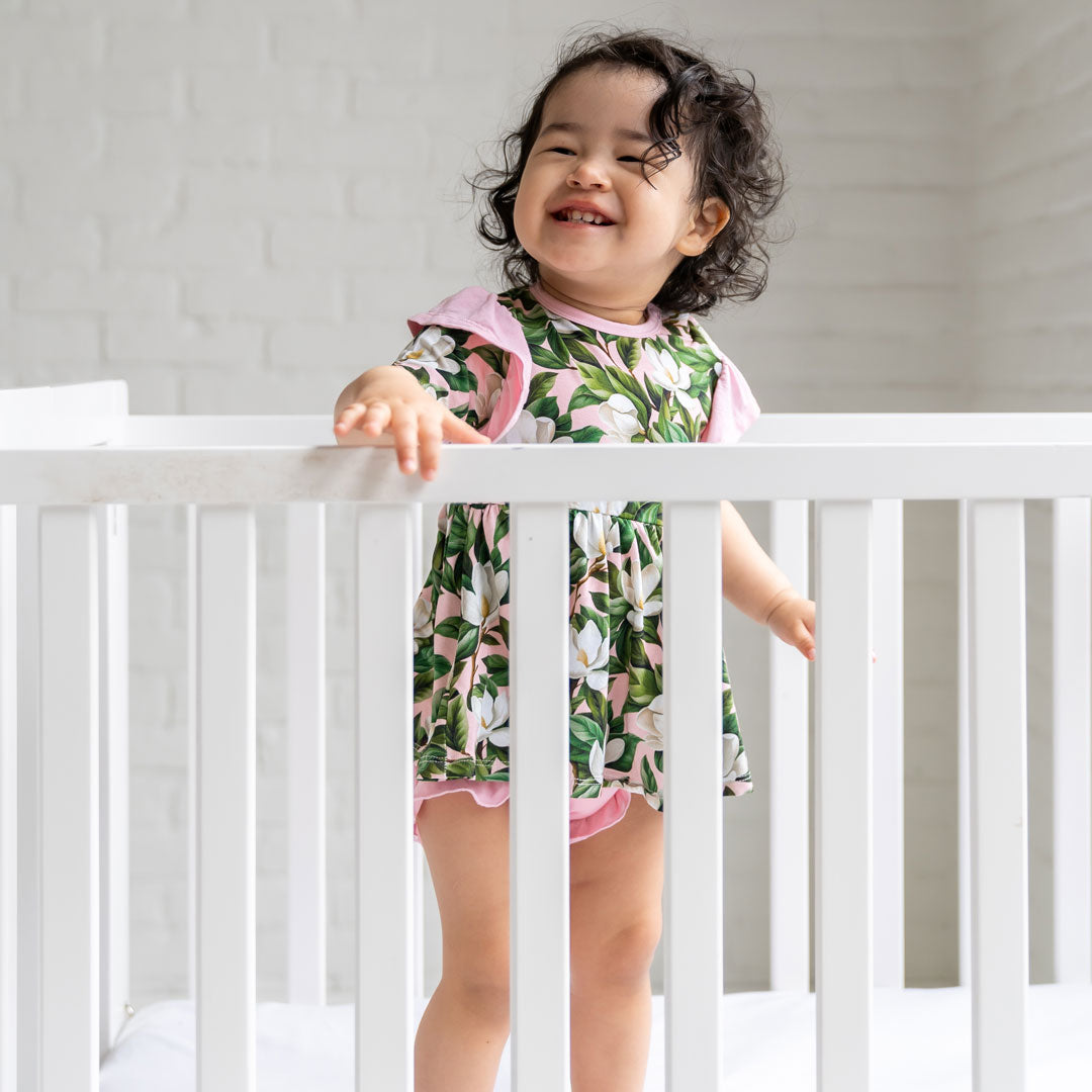 Magnolia Bamboo Peplum + Bummie Set