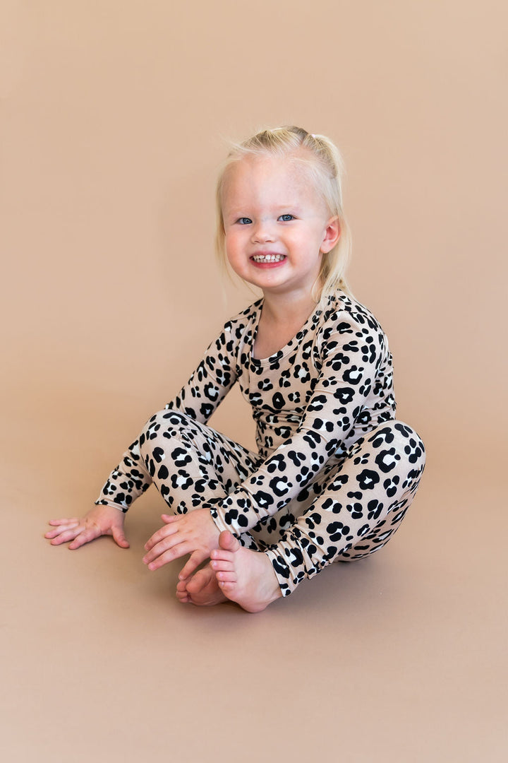 Leopard 2-Piece Pajama Set