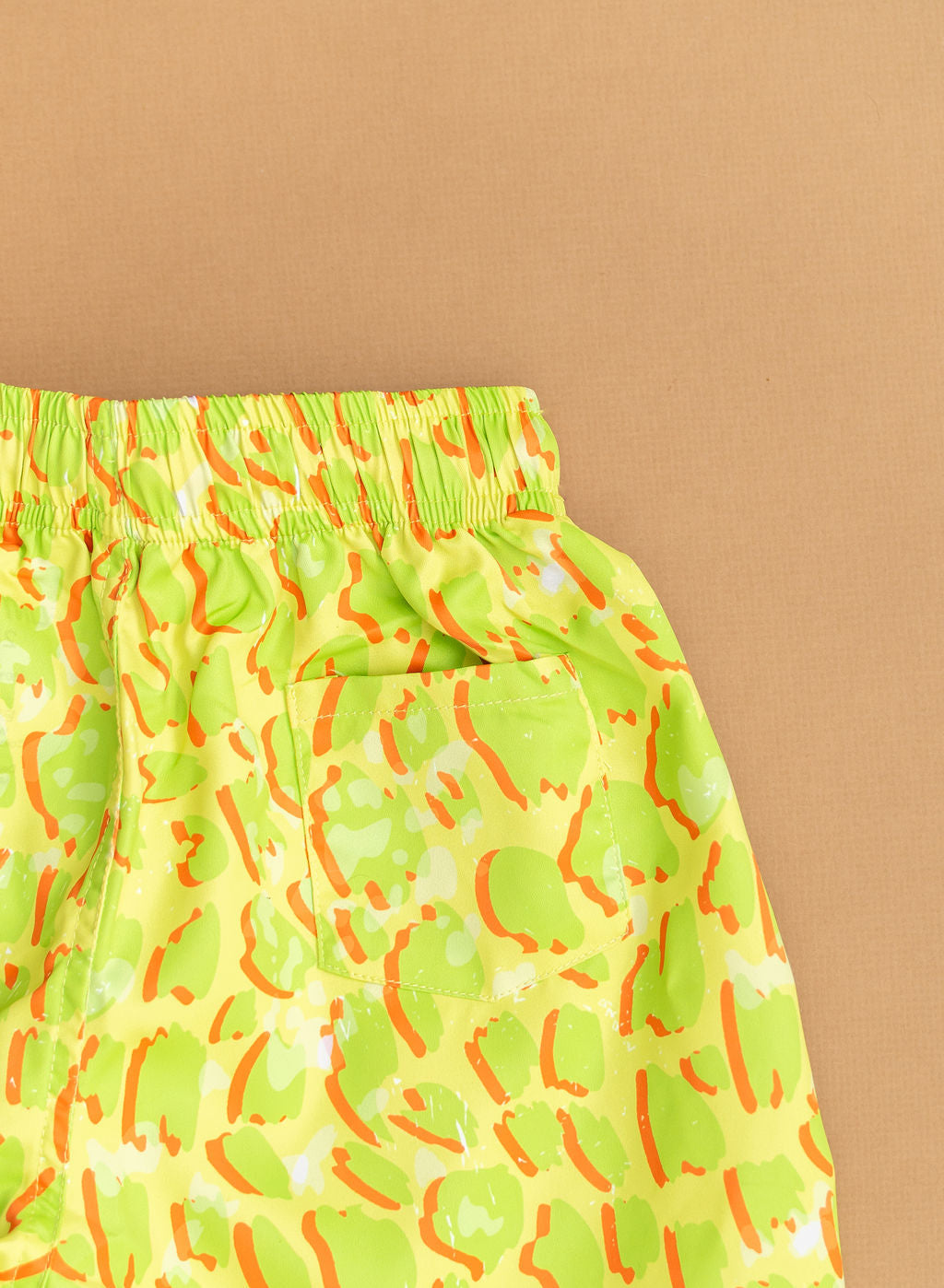 Neon Scribbles Hybrid Kids Shorts