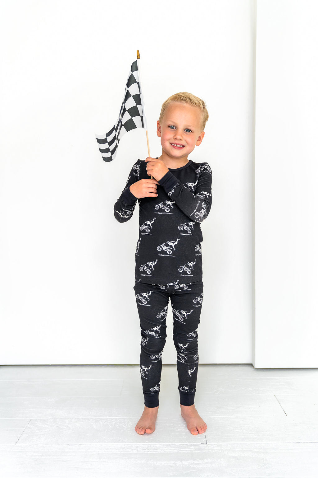 Dirt Bike 2-Piece Pajama Set