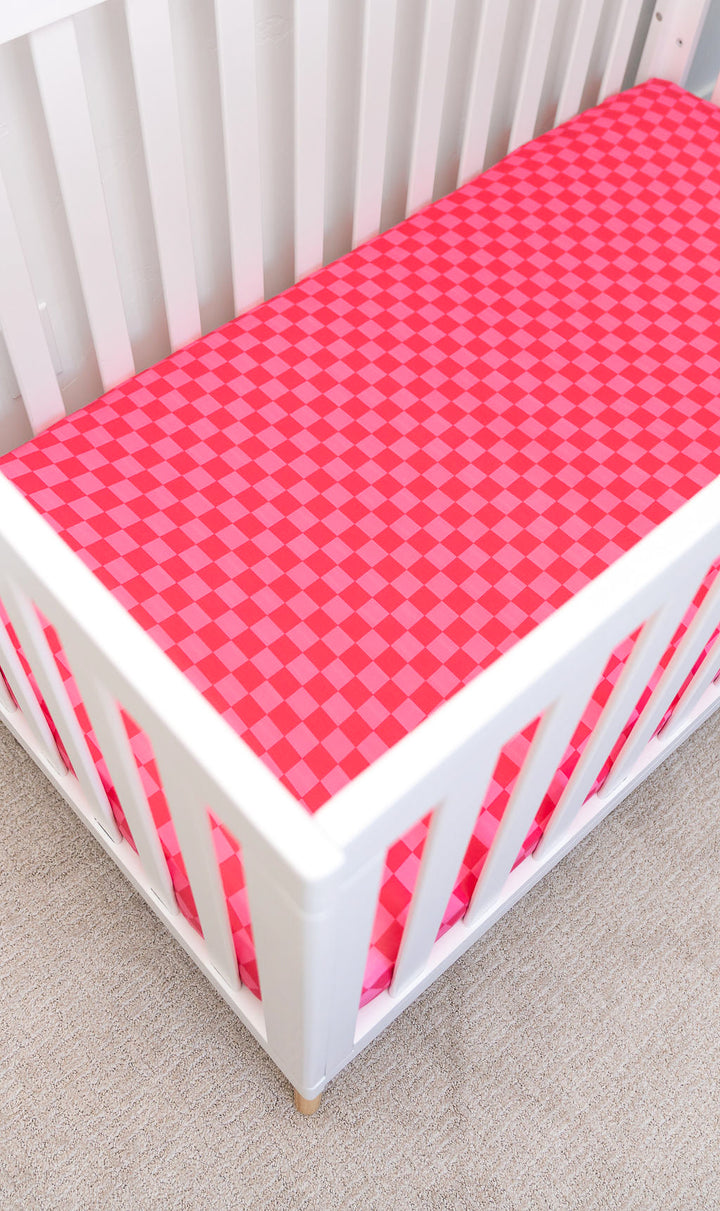 Taffy Checkers Crib Sheet