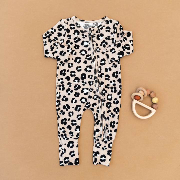 Leopard Convertible Footie