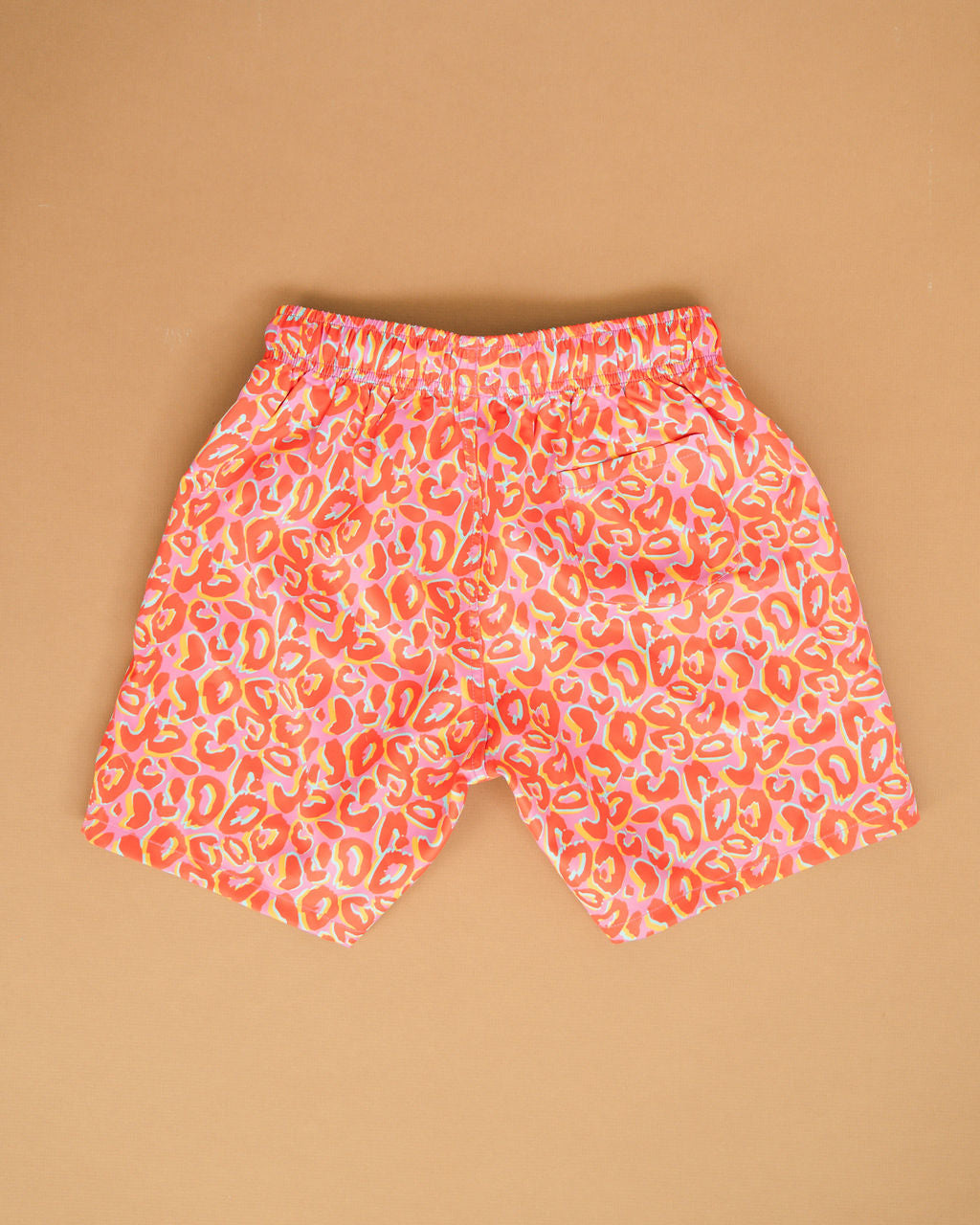 Neon Leopard Hybrid Kids Shorts