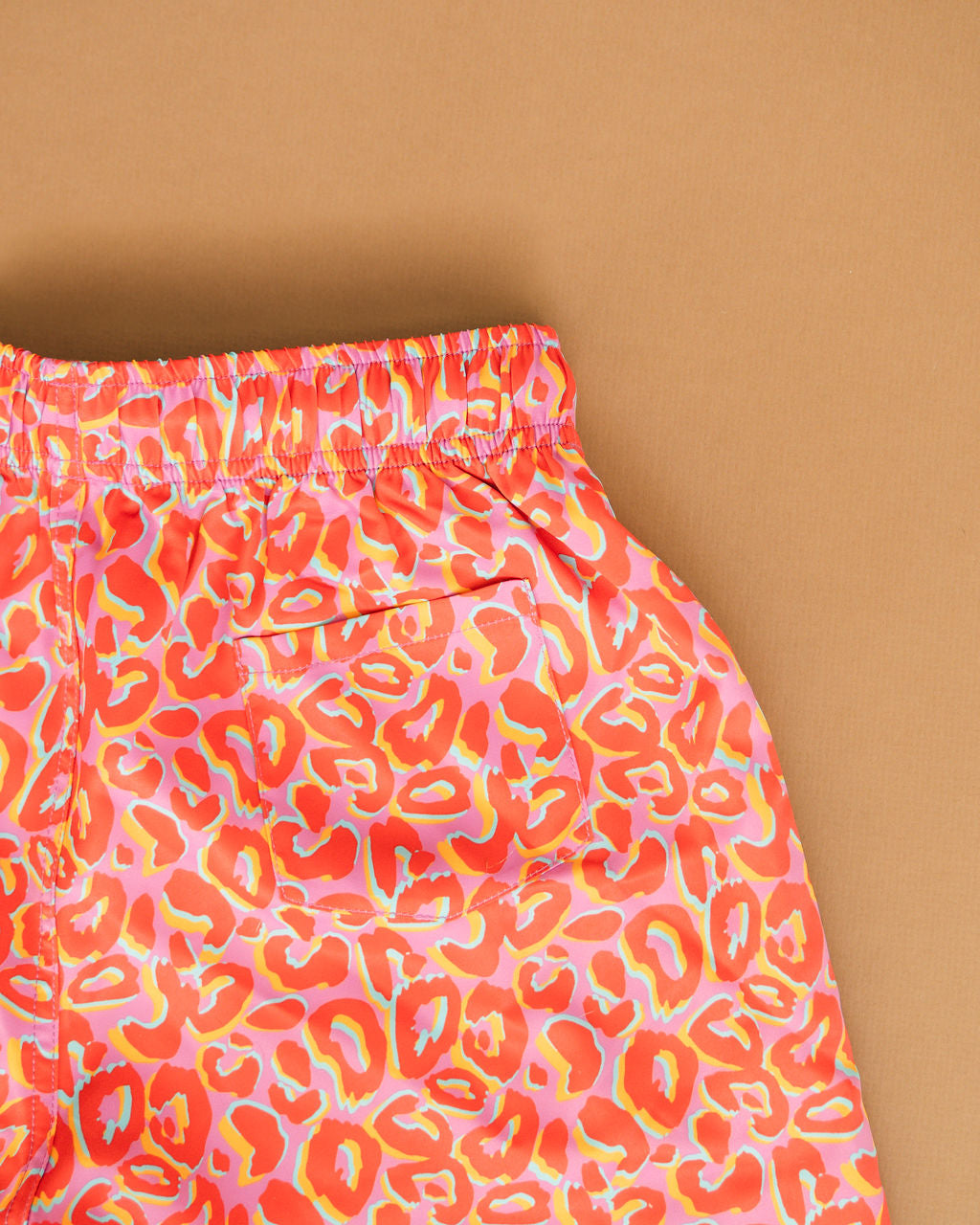 Neon Leopard Hybrid Kids Shorts