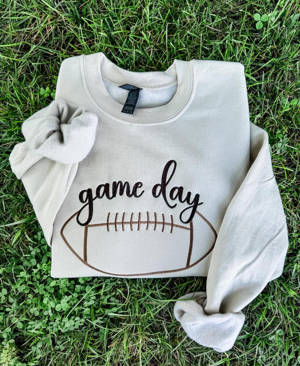 Game Day Embroidered Sweatshirt