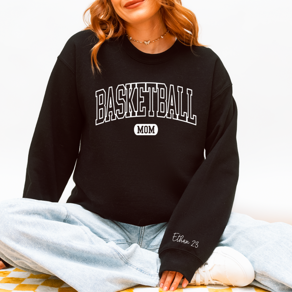 Basketball Mom Customizable Sweatshirt – Laree
