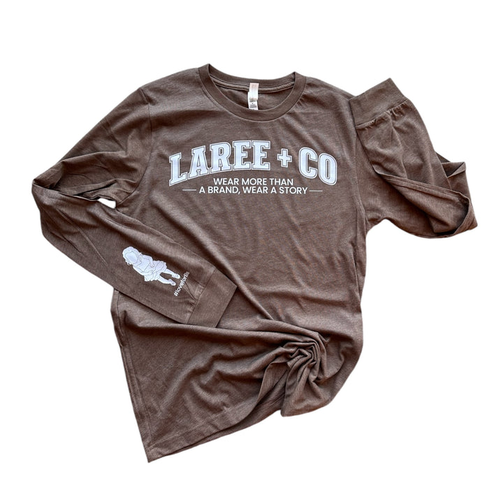 Laree + Co. Brown Long Sleeve Tee