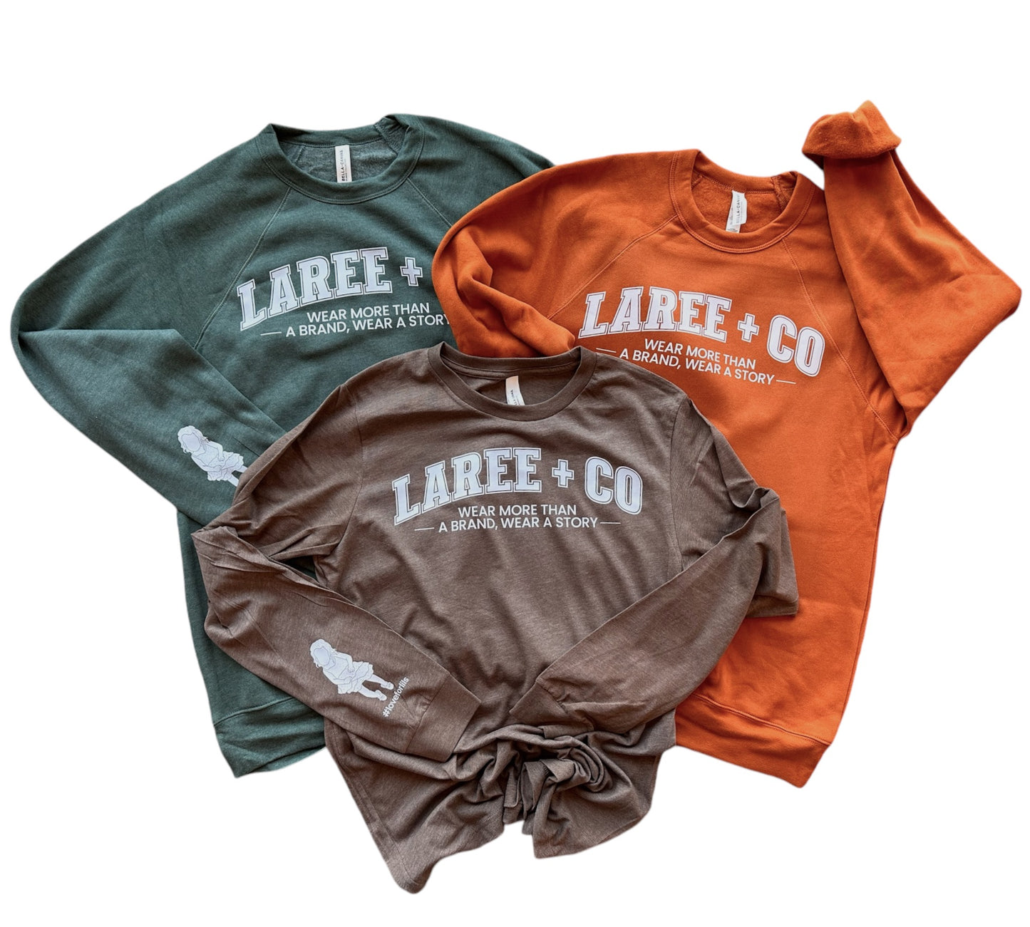 Laree + Co. Green Sweatshirt LIMITED EDITION