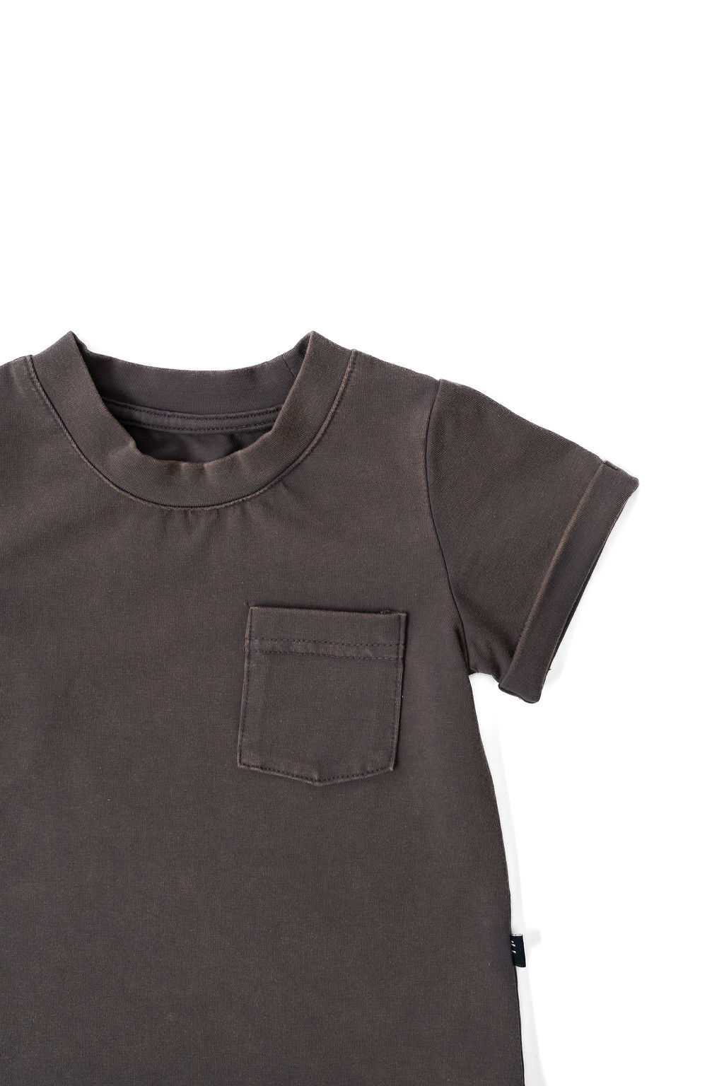 Slate Stonewash Kids Pocket Tee