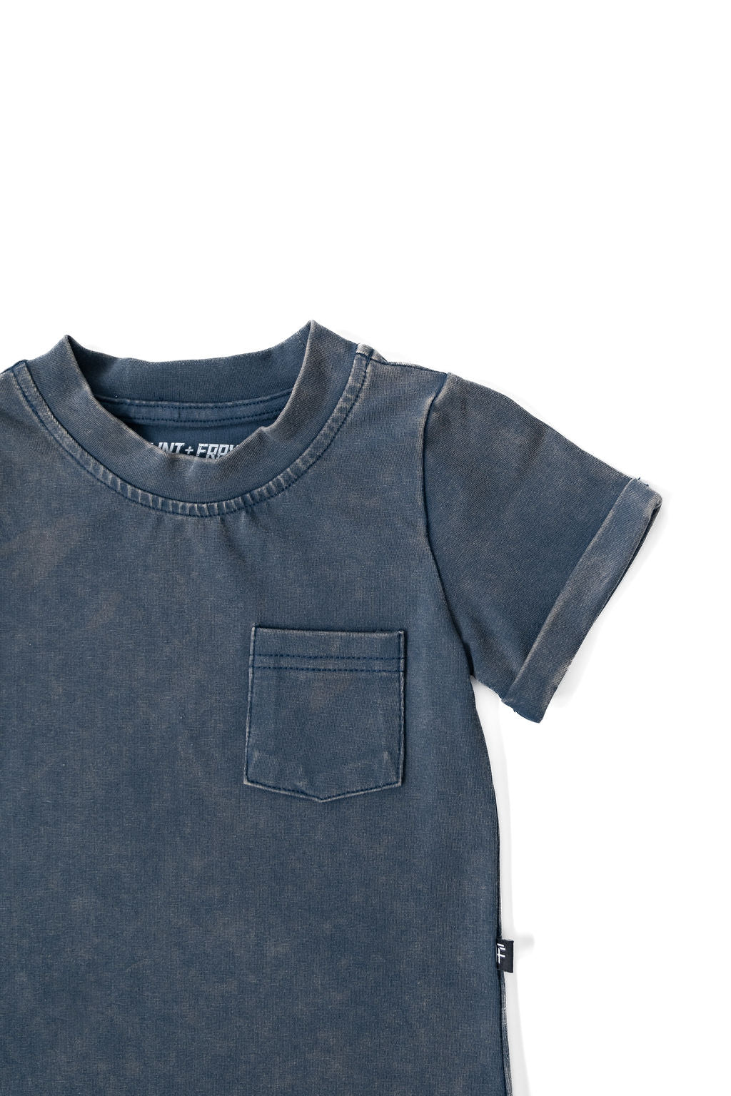 Rainstorm Stonewash Kids Pocket Tee